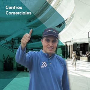 Servicios de aseo en centros comerciales - Misión Servir